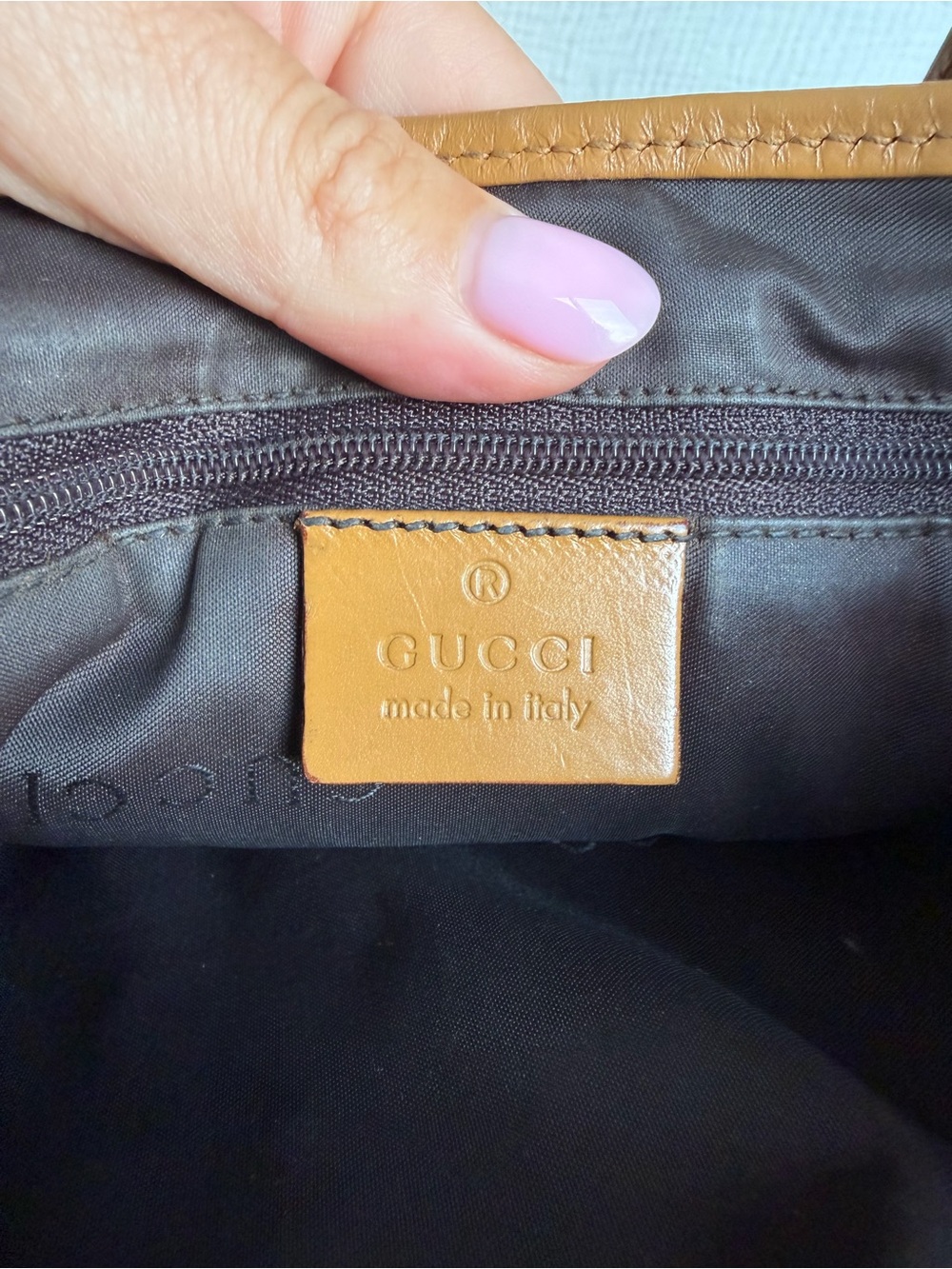 Vintage Gucci Jackie GG Monogram Shoulder Bag | Authentic w/ COA - Picture 11 of 12